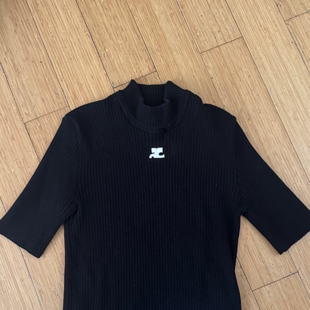 Black Turtleneck Sweater